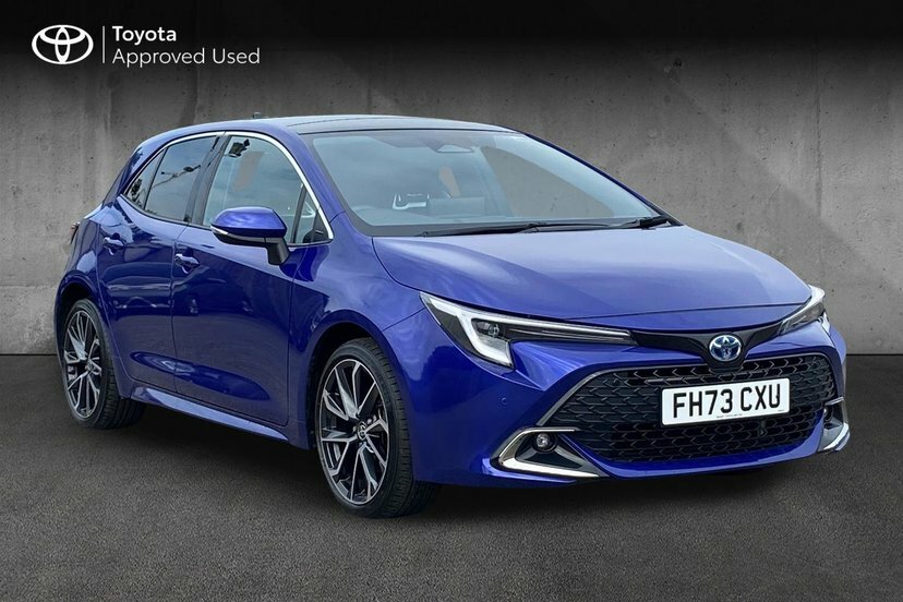 Toyota Corolla 2.0 Vvt-h Excel Hatchback Hybrid Cvt 1 Blue