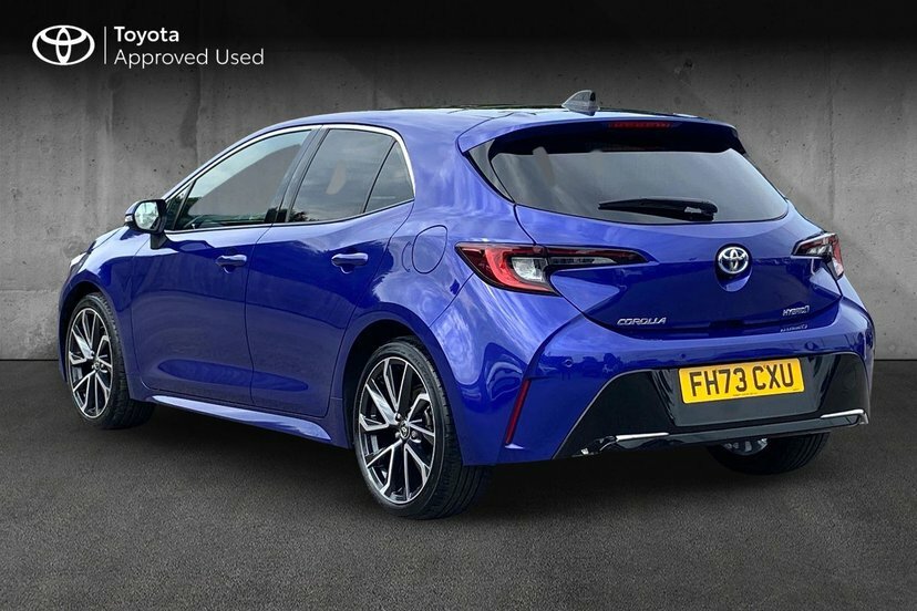 Toyota Corolla 2.0 Vvt-h Excel Hatchback Hybrid Cvt 1 Blue #4