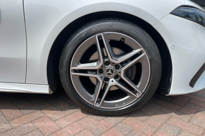 Mercedes-Benz A Class A200h Amg Line Executive Hatchback FD23RTX White #4