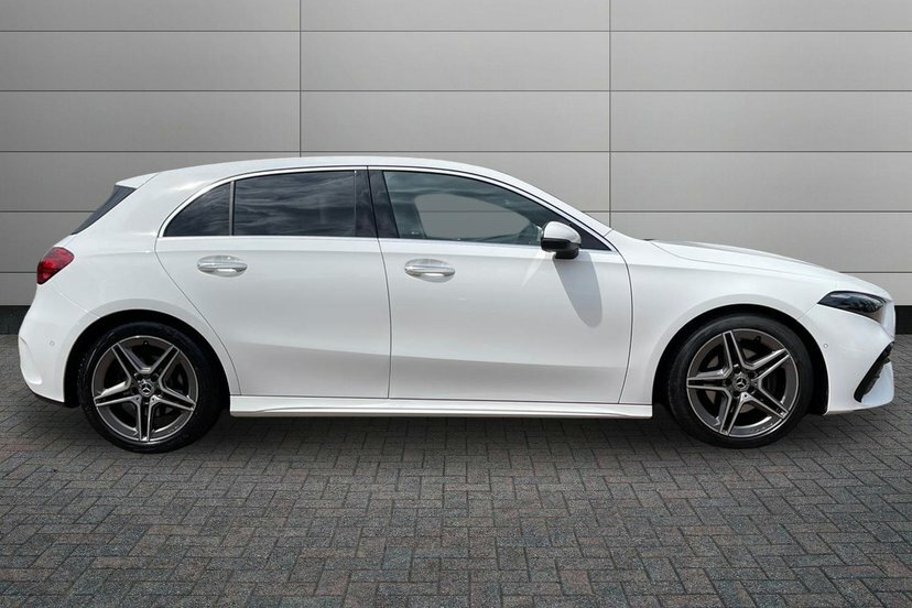 Mercedes-Benz A Class A200h Amg Line Executive Hatchback FD23RTX White #3