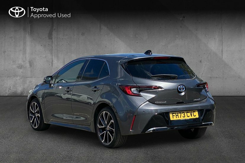 Toyota Corolla 1.8 Vvt-h Excel Hatchback Hybrid Cvt 1 Grey #4