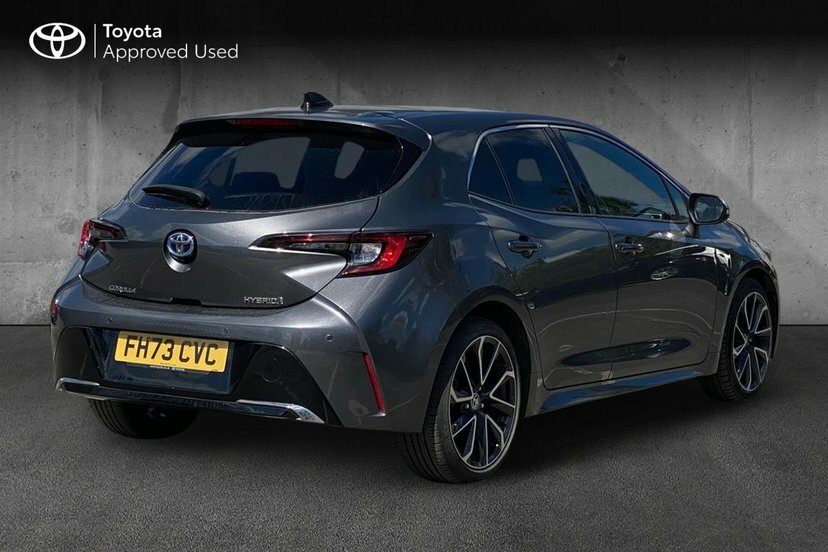 Toyota Corolla 1.8 Vvt-h Excel Hatchback Hybrid Cvt 1 Grey #2