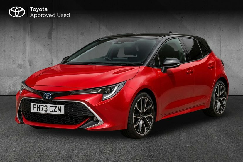 Toyota Corolla 2.0 Vvt-h Excel Hatchback Hybrid Cvt 1 Red #3