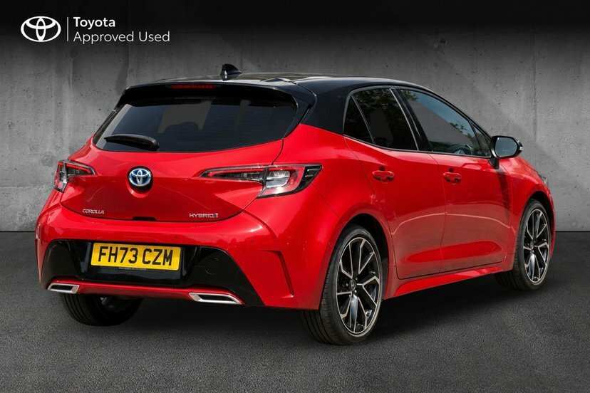 Toyota Corolla 2.0 Vvt-h Excel Hatchback Hybrid Cvt 1 Red #2