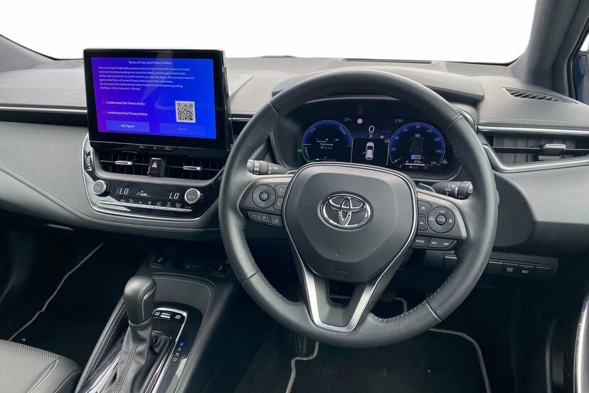 Toyota Corolla 2.0 Vvt-h Excel Hatchback Hybrid Cvt 1 Blue #6
