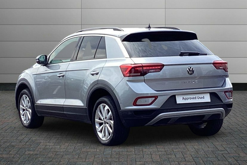 Volkswagen T-Roc 1.5 Tsi Match Suv Dsg 150 Ps GF75BZA Silver #3