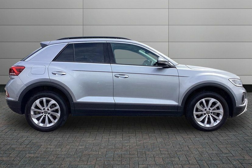 Volkswagen T-Roc 1.5 Tsi Match Suv Dsg 150 Ps GF75BZA Silver #4