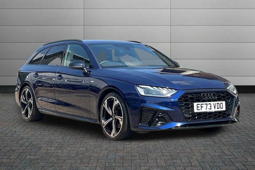 Audi A4 Avant 2.0 Tfsi 35 Black Edition Estate S Tron Blue