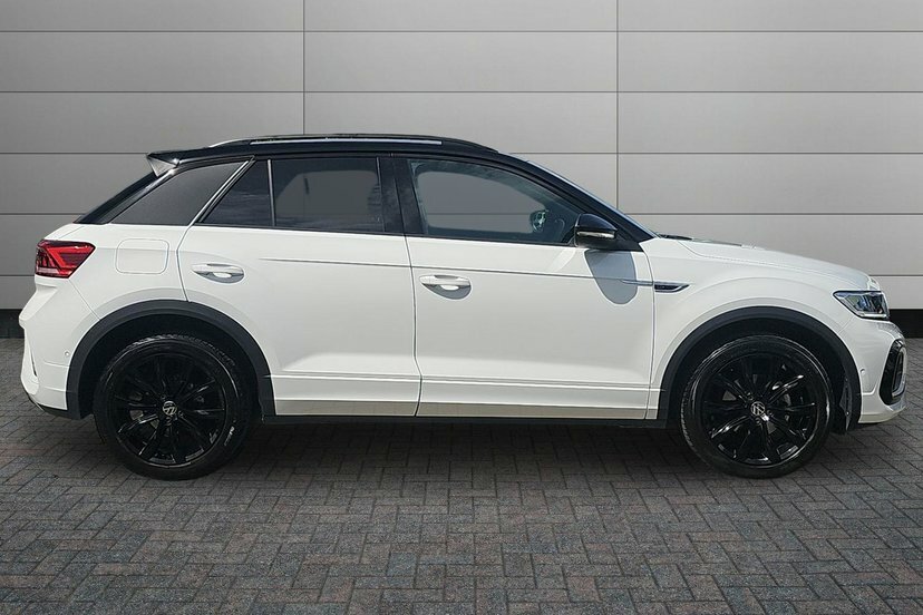 Volkswagen T-Roc 1.5 Tsi R-line Suv Dsg 150 Ps White #4