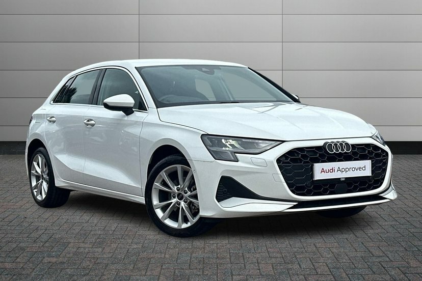 Audi A3 1.5 Tfsi 35 Sport Sportback S Tronic 1 VN74OOX White