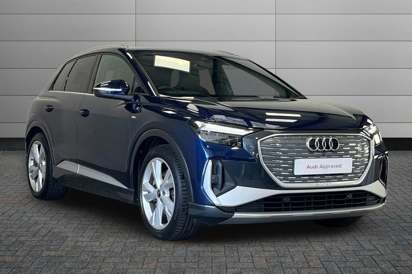 Audi Q4 E Tron 40 S Line Suv 82Kwh 204 Ps Blue