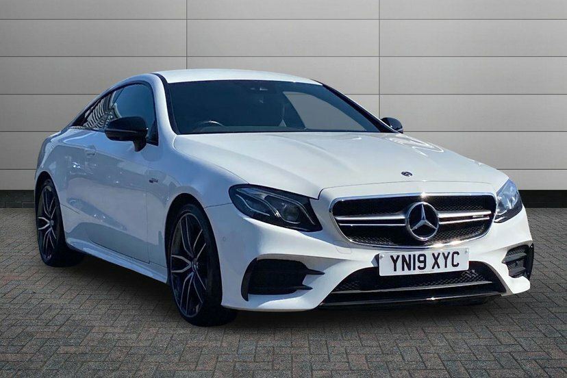 Mercedes-Benz E Class E53 Mhev Eq Boost Amg Coupe 4Matic White