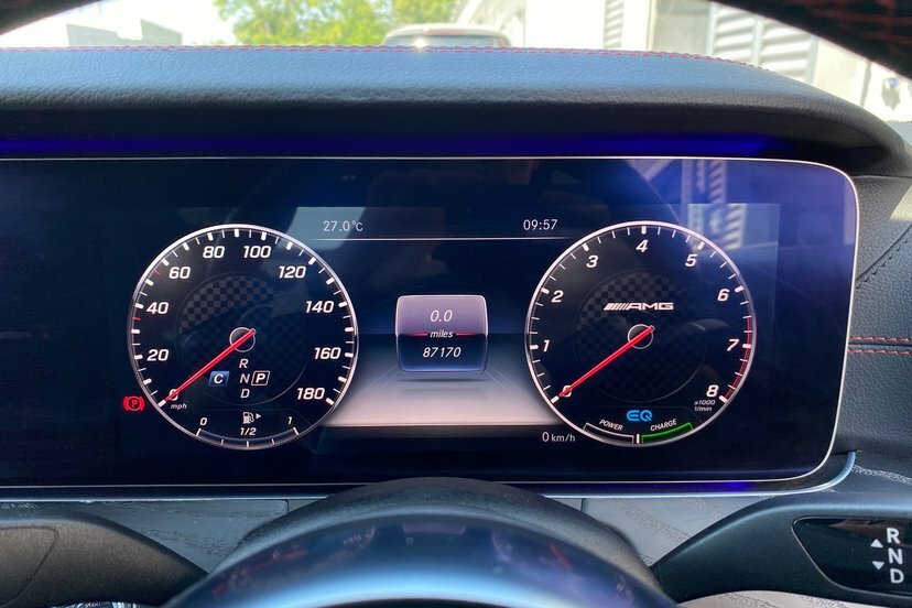 Mercedes-Benz E Class E53 Mhev Eq Boost Amg Coupe 4Matic YN19XYC White #6