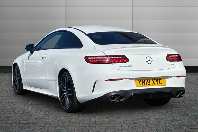 Mercedes-Benz E Class E53 Mhev Eq Boost Amg Coupe 4Matic YN19XYC White #2