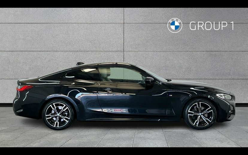 BMW 4 Series Gran Coupe 420I M Sport Coupe Black #3