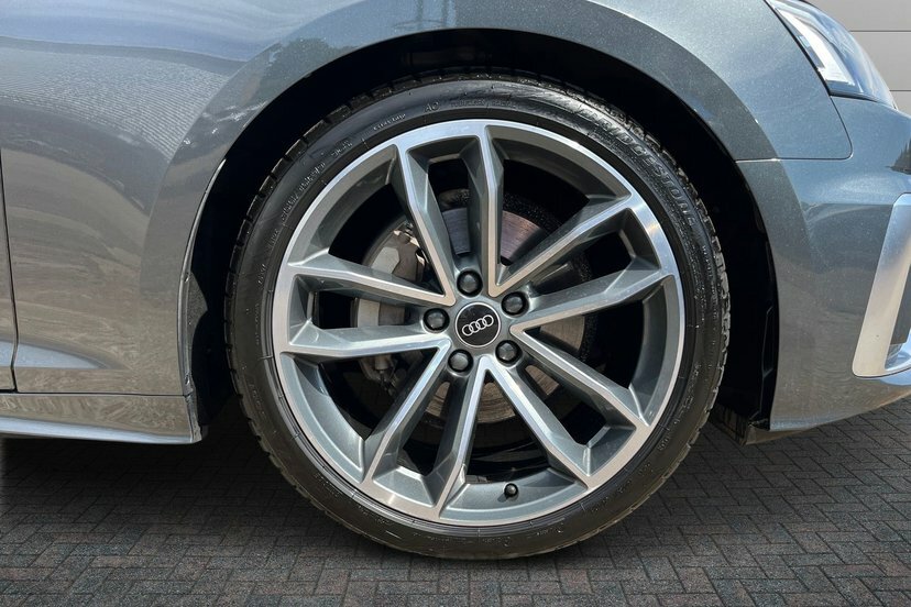 Audi A5 2.0 Tdi 40 S Line Convertible S Tronic Grey #5