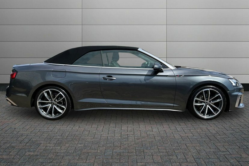 Audi A5 2.0 Tdi 40 S Line Convertible S Tronic Grey #4