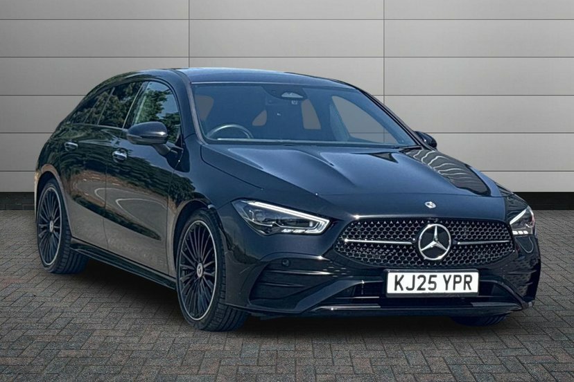 Mercedes-Benz CLA Class 1.3 Cla200h Mhev Amg Line Premium Plus Shooting Black