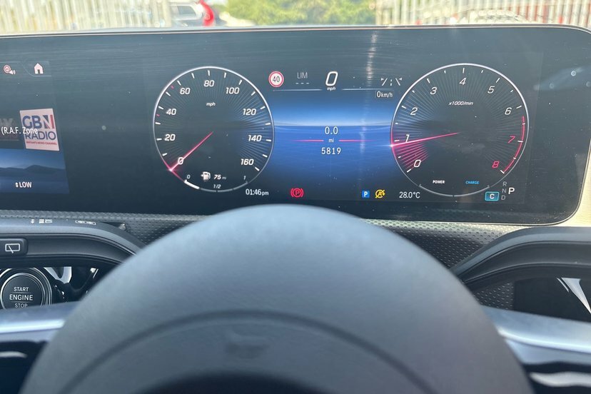Mercedes-Benz CLA Class 1.3 Cla200h Mhev Amg Line Premium Plus Shooting KJ25YPR Black #6