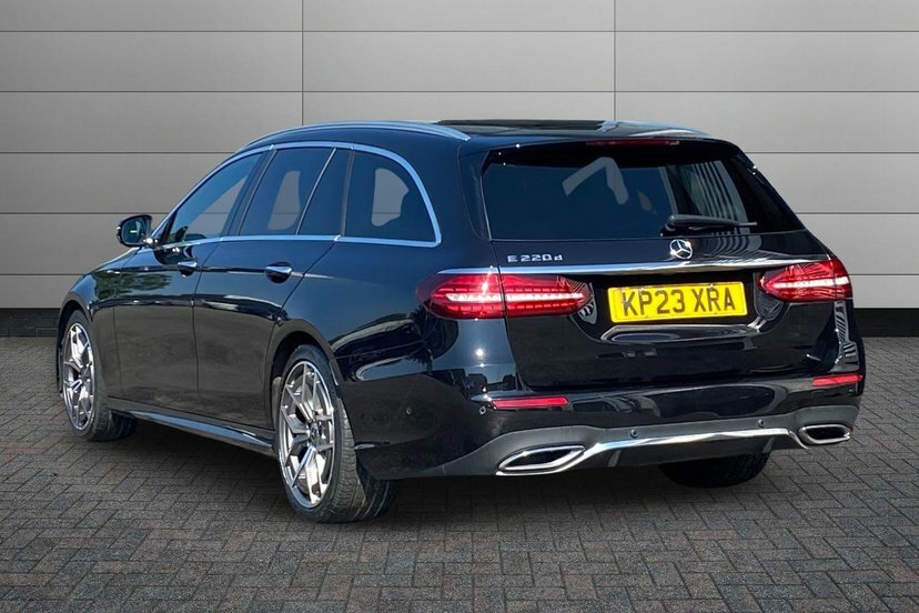 Mercedes-Benz E Class E220dh Mhev Amg Line Premium Estate H KP23XRA Black #2