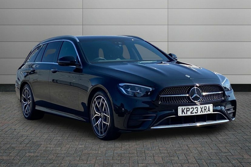 Mercedes-Benz E Class E220dh Mhev Amg Line Premium Estate H Black