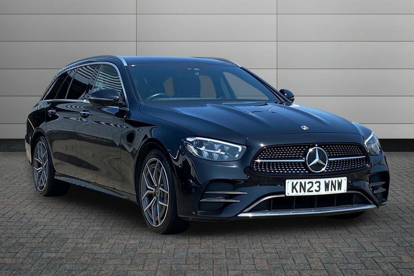 Mercedes-Benz E Class E220dh Mhev Amg Line Premium Estate H Black