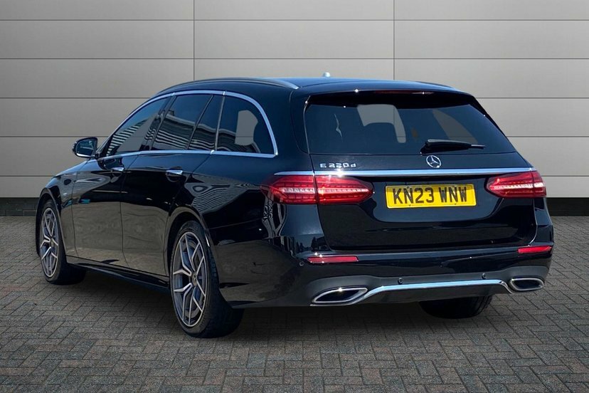 Mercedes-Benz E Class E220dh Mhev Amg Line Premium Estate H Black #2