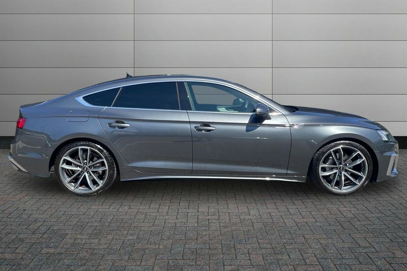 Audi A5 2.0 Tfsi 40 S Line Sportback S Tronic YM24DWJ Grey #4