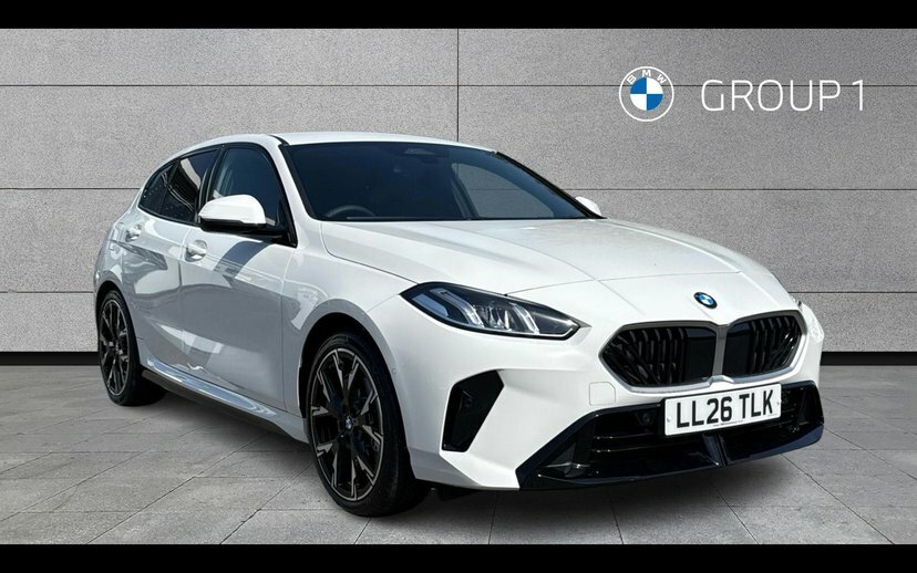 BMW 1 Series 1.5 120I Mht M Sport Hatchback Hybrid D White