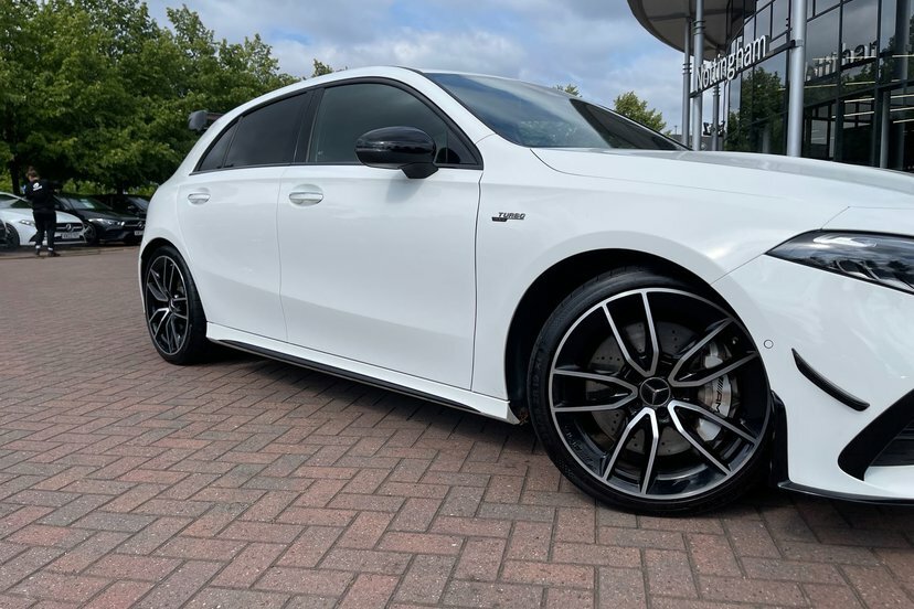Mercedes-Benz A Class 1.3 A180h Mhev Sport Edition Hatchback White #40