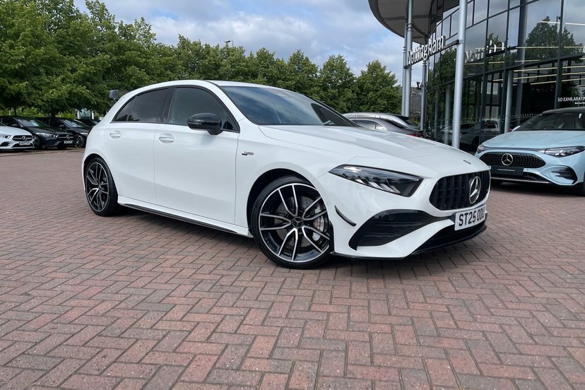 Mercedes-Benz A Class 1.3 A180h Mhev Sport Edition Hatchback White #39