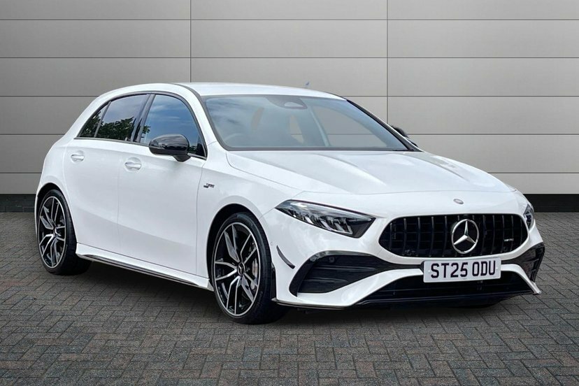Mercedes-Benz A Class 2.0 A35h Mhev Amg Touring Edition Hatchback Pe White