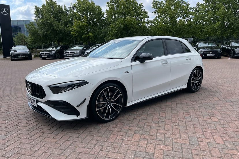 Mercedes-Benz A Class 1.3 A180h Mhev Sport Edition Hatchback White #25