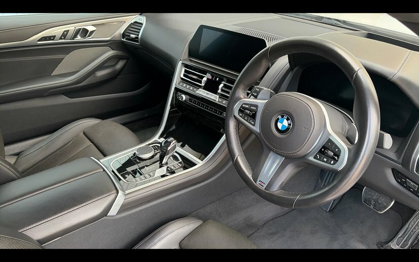 BMW 8 Series Gran Coupe 840I Coupe White #6