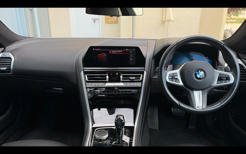 BMW 8 Series Gran Coupe 840I Coupe White #4