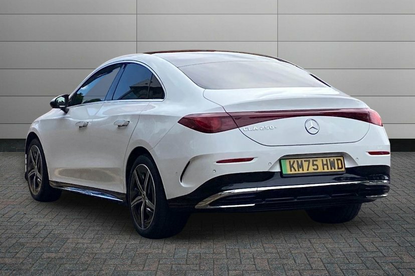 Mercedes-Benz CLA Class Cla250 85Kwh Amg Line Edition Saloon Electr KM75HWD White #3