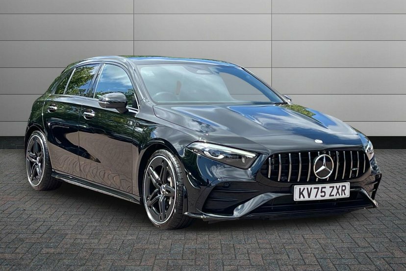 Mercedes-Benz A Class 2.0 A35h Mhev Amg Premium Plus Hatchback Pet Black