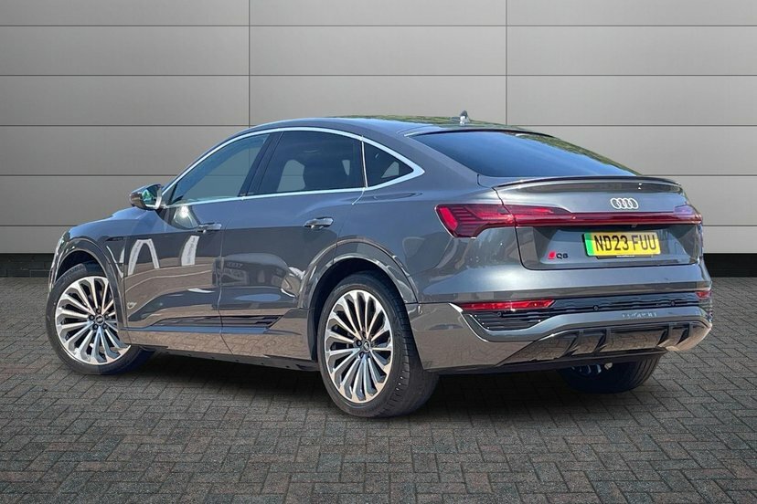 Audi Q8 e tron 55 S Line Sportback Quattro 114K Grey #3