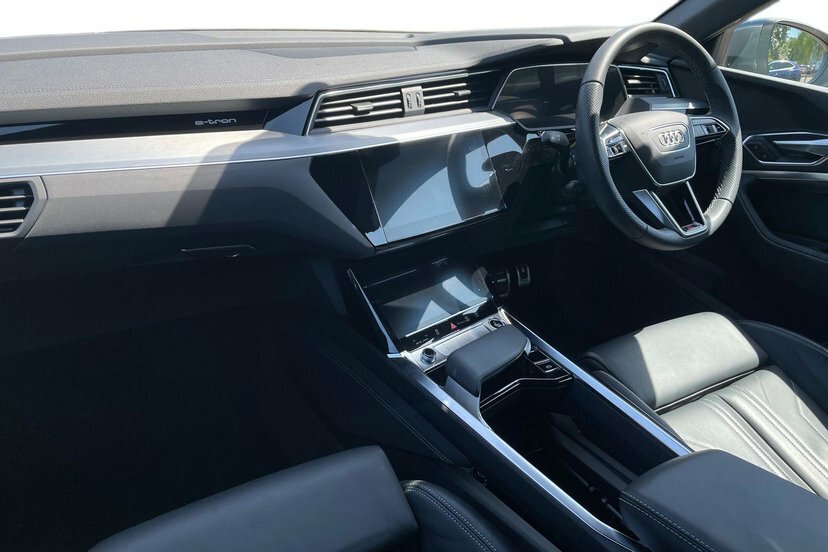 Audi Q8 e tron 55 S Line Sportback Quattro 114K Grey #2