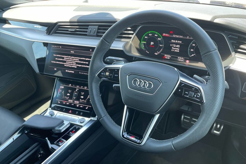 Audi Q8 e tron 300Kw 55 Quattro 114Kwh Sport 2023 Blue #19