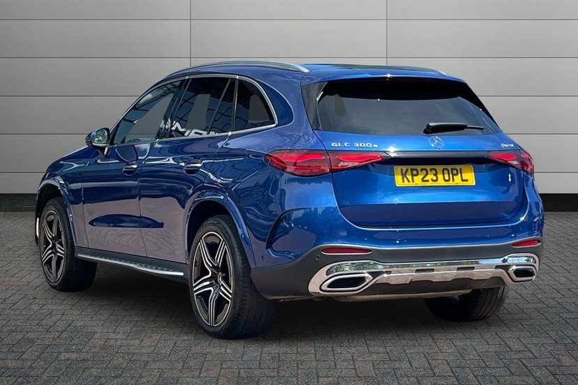 Mercedes-Benz GLC Class Glc300e Amg Line Premium 4Matic KP23OPL Blue #2