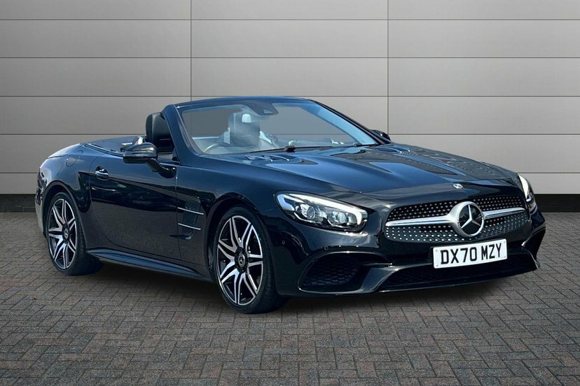 Mercedes-Benz SL Class 4.7 Sl500 V8 Grand Edition Premium Convertible 2 Black