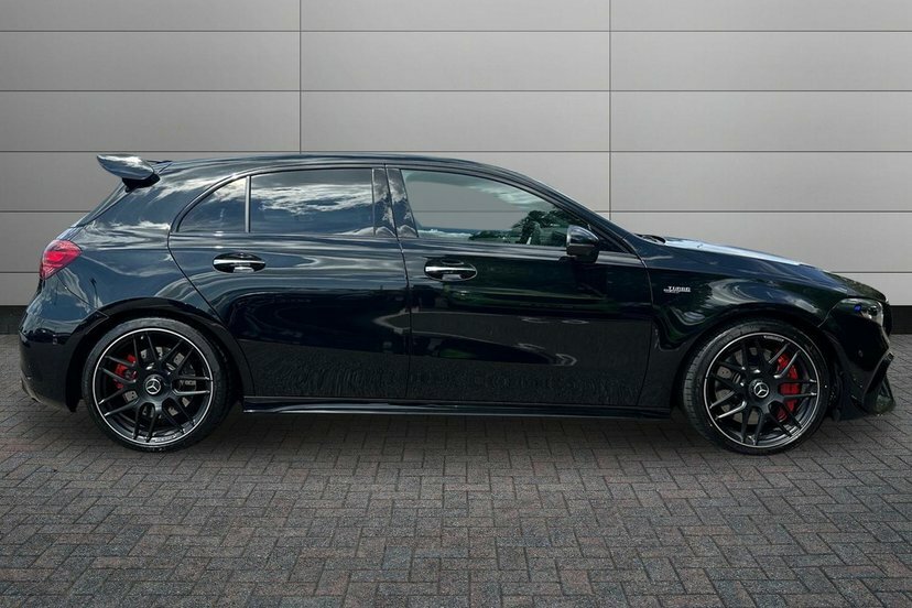 Mercedes-Benz A Class A45 Amg S Plus Hatchback KO25WTD Black #3