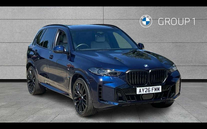 BMW X5 3.0 50E 25.7Kwh M Sport Suv Plug-in Hyb Blue