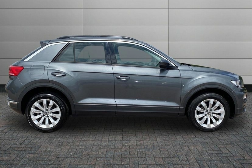 Volkswagen T-Roc 1.5 Tsi Gpf Evo Se Suv 150 Ps Grey #4