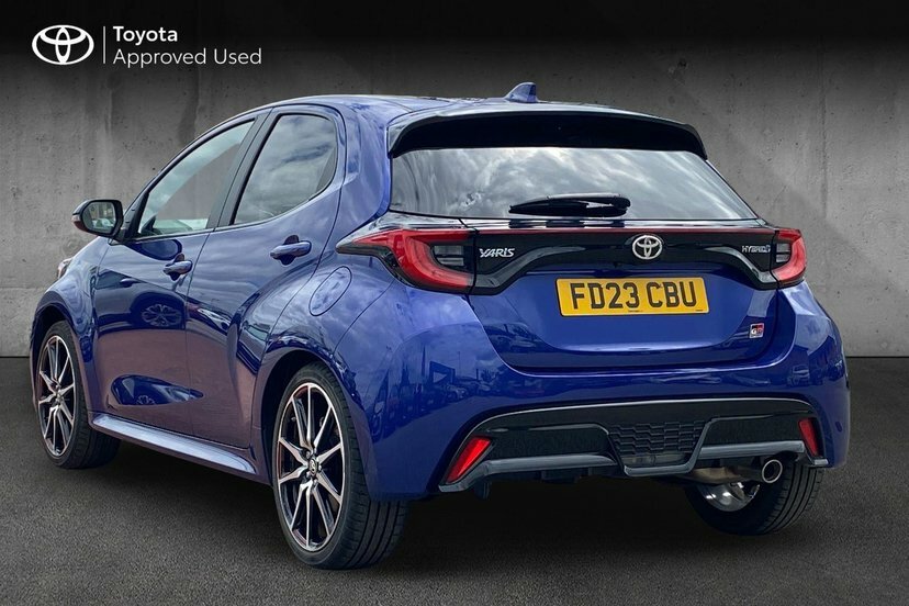 Toyota Yaris 1.5 Vvt-h Gr Sport Hatchback Hybrid E-c Blue #4