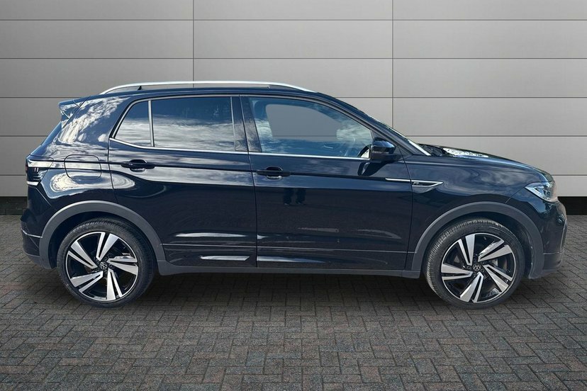 Volkswagen T-Cross 1.0 Tsi R-line Suv Dsg 110 Ps Black #4