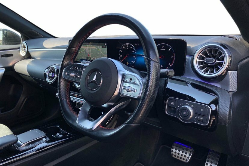 Mercedes-Benz A Class A180d Amg Line Executive Hatchback PU72PUL Grey #5