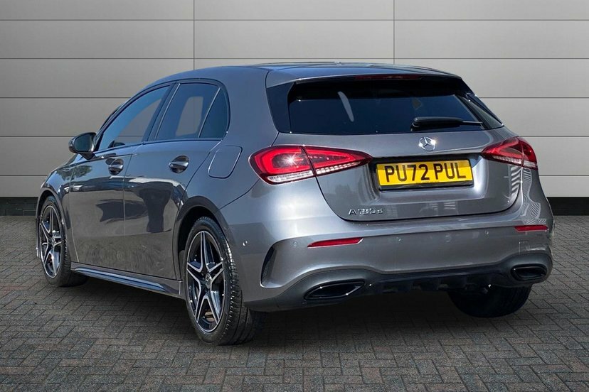 Mercedes-Benz A Class A180d Amg Line Executive Hatchback PU72PUL Grey #2