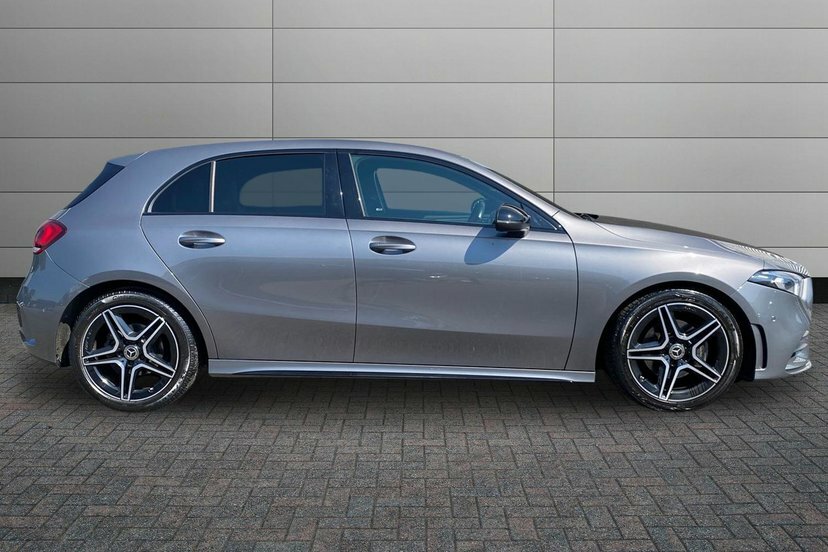 Mercedes-Benz A Class A180d Amg Line Executive Hatchback PU72PUL Grey #3